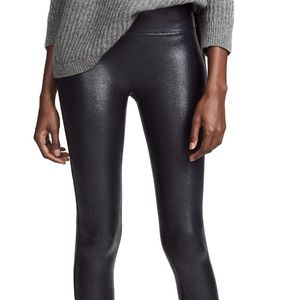 Faux Leather Pebbles Spanx Leggings